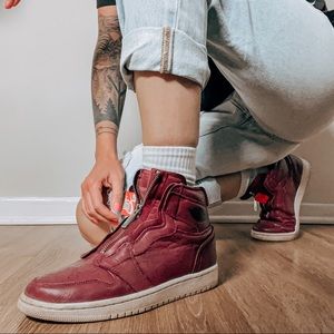 Air Jordan 1 Retro High Zip Bordeaux